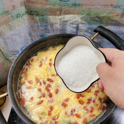 米酒汤圆蛋花汤的做法
