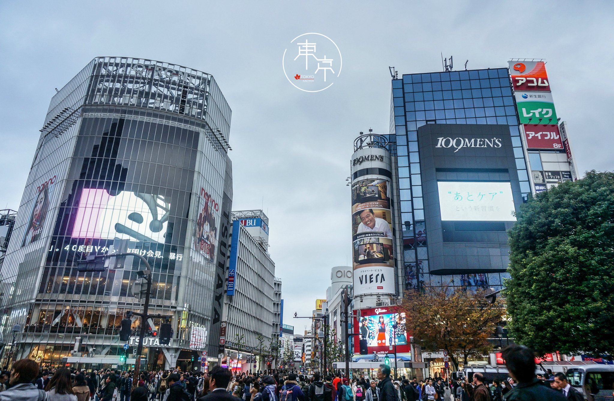 涩谷十字路口_东京最繁华的十字路口