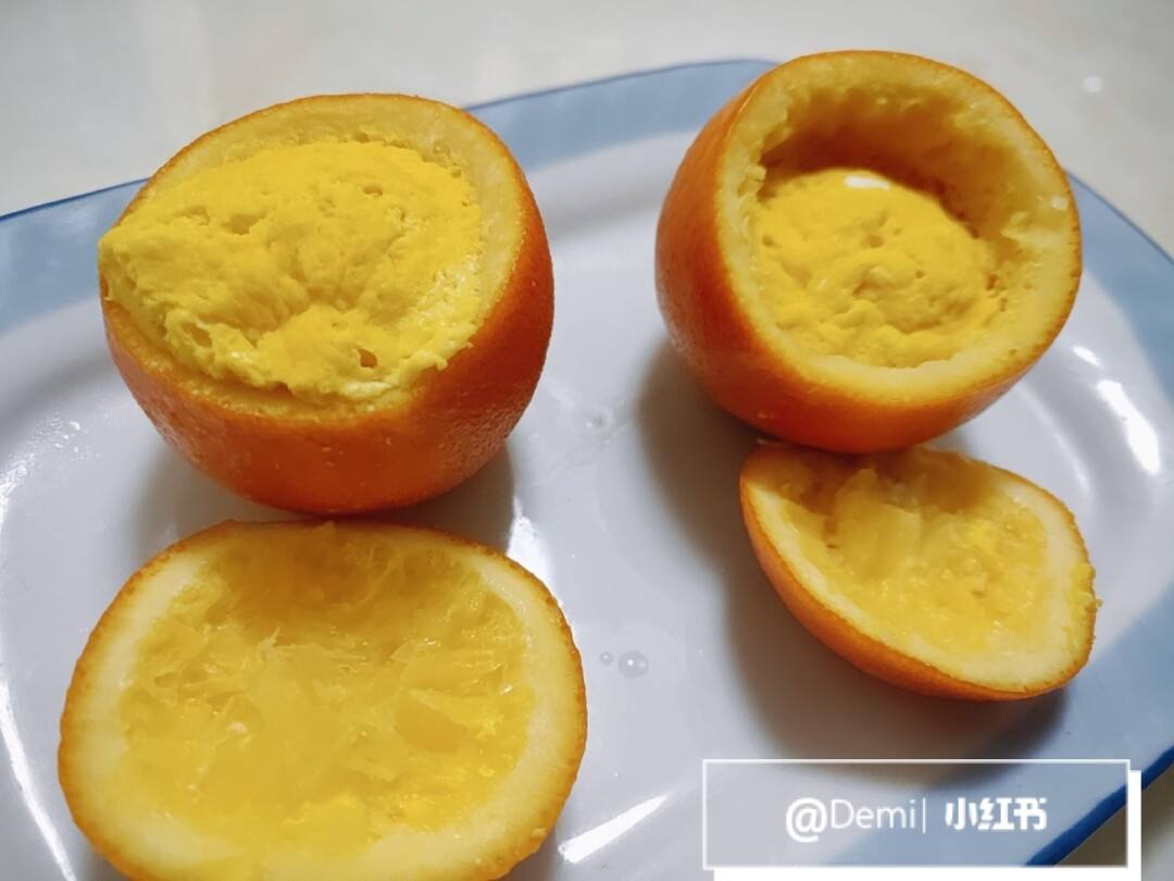 橙子蒸蛋,橙子蒸蛋怎么做